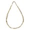 Gold Chain Necklace for Women Fake American Diamond Gorgeous Layered Cross Chain Necklace Fancy Chain Minimalist Everyday Jewelry for Women